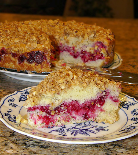 Кекс с клюквой (Cranberry Coffeе Cake)