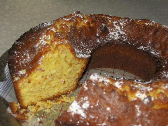 Апельсиновый кекс