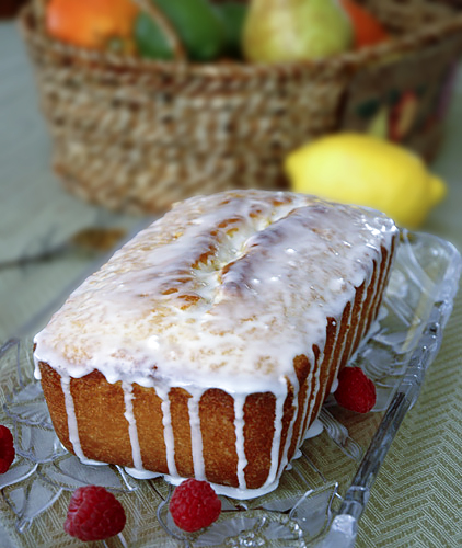 Лимонный кекс на йогурте