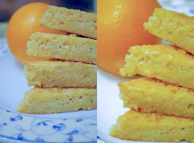 Влажный апельсиновый кекс