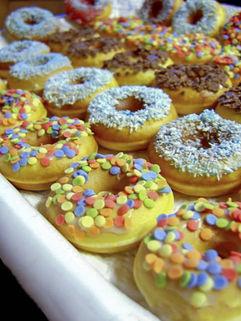 Печеные пончики