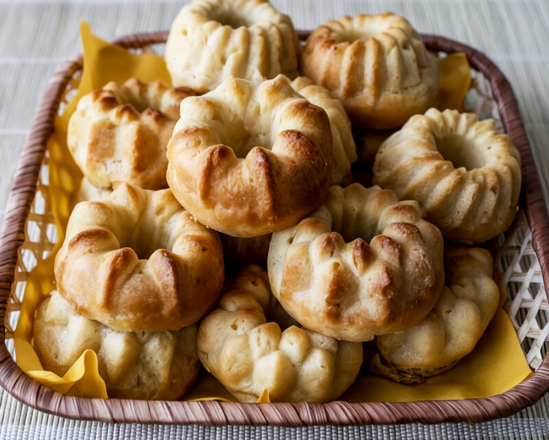 Ананасовые ромовые бабы