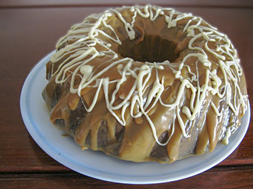 Кекс с дульсе де лече и белым шоколадом (“Сладкая жизнь”)