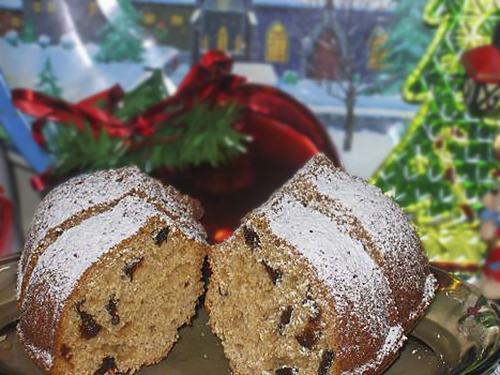 Пряный кекс с медом и бренди ("Декабрь")