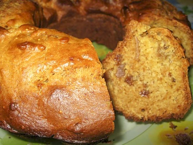 Инжирный кекс без яиц