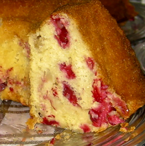 Яблочно-клюквенный кекс из Captain Tom Lawrence House Inn
