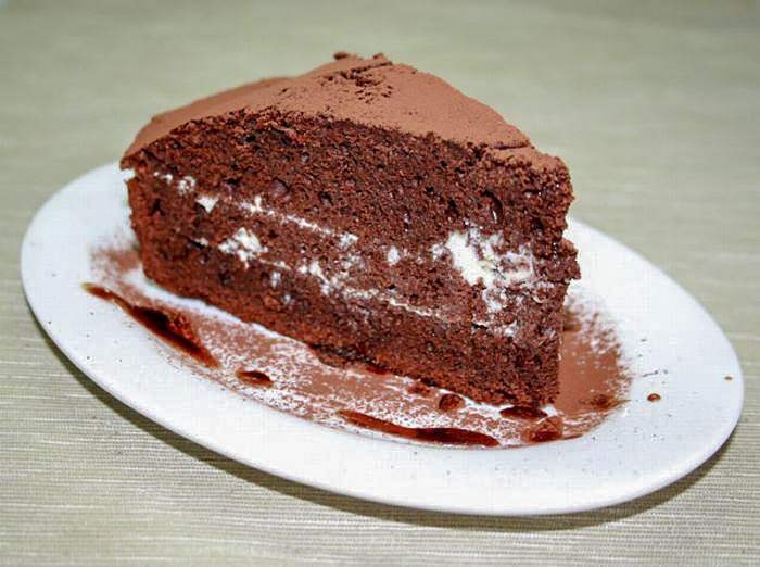 Кекс из шоколадных конфет