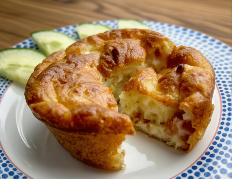 Маффины с ветчиной и сыром