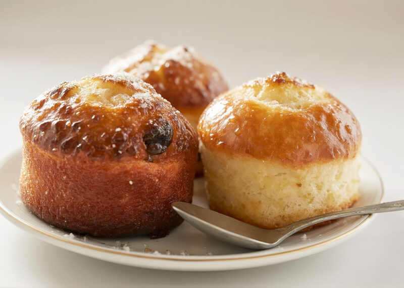 Маффины с изюмом
