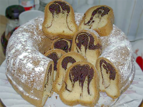 Мраморный кекс