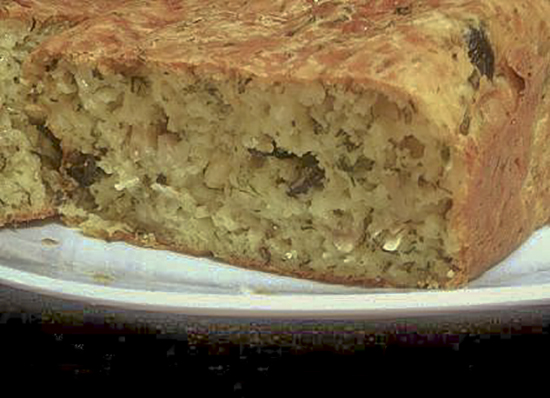 Закусочный кекс с фетой