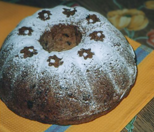 Дрожжевой кекс