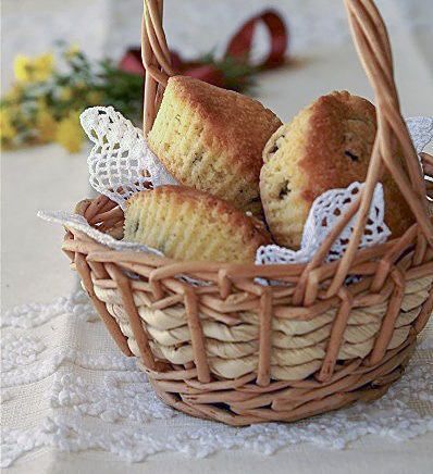 Кексы с изюмом