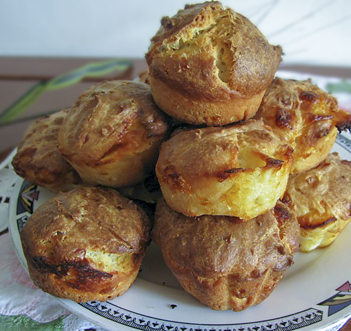 Маффины с сыром и творогом