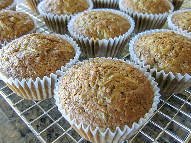 Кексы с цуккини (Zucchini Cupcakes)