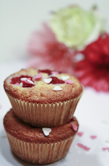 Малиновые маффины