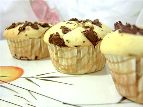 Маффины с вареной сгущенкой