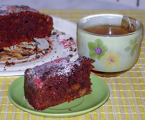 Постная медовая коврижка