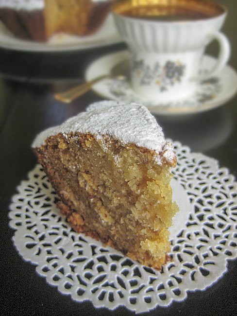 Кекс из овсяных хлопьев с мёдом