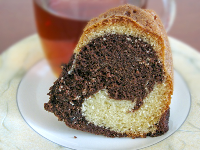 Мраморный кекс от Карин Горен