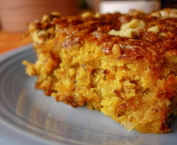 Морковный кекс