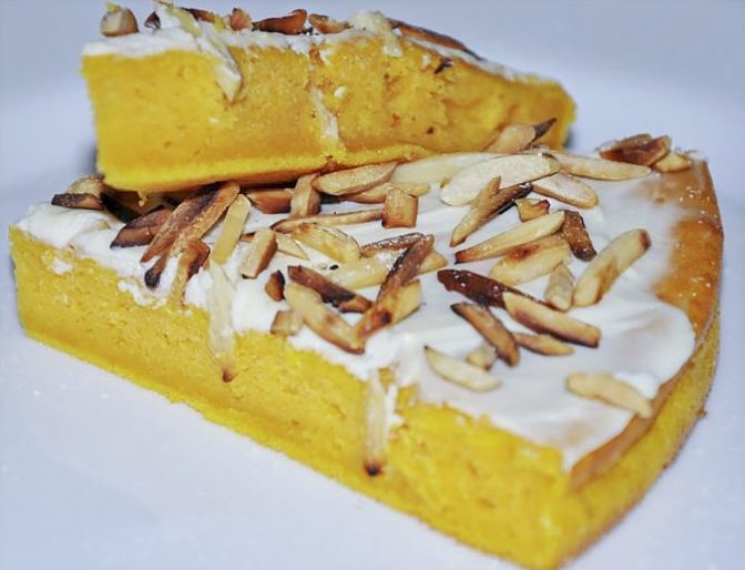 Морковный кекс