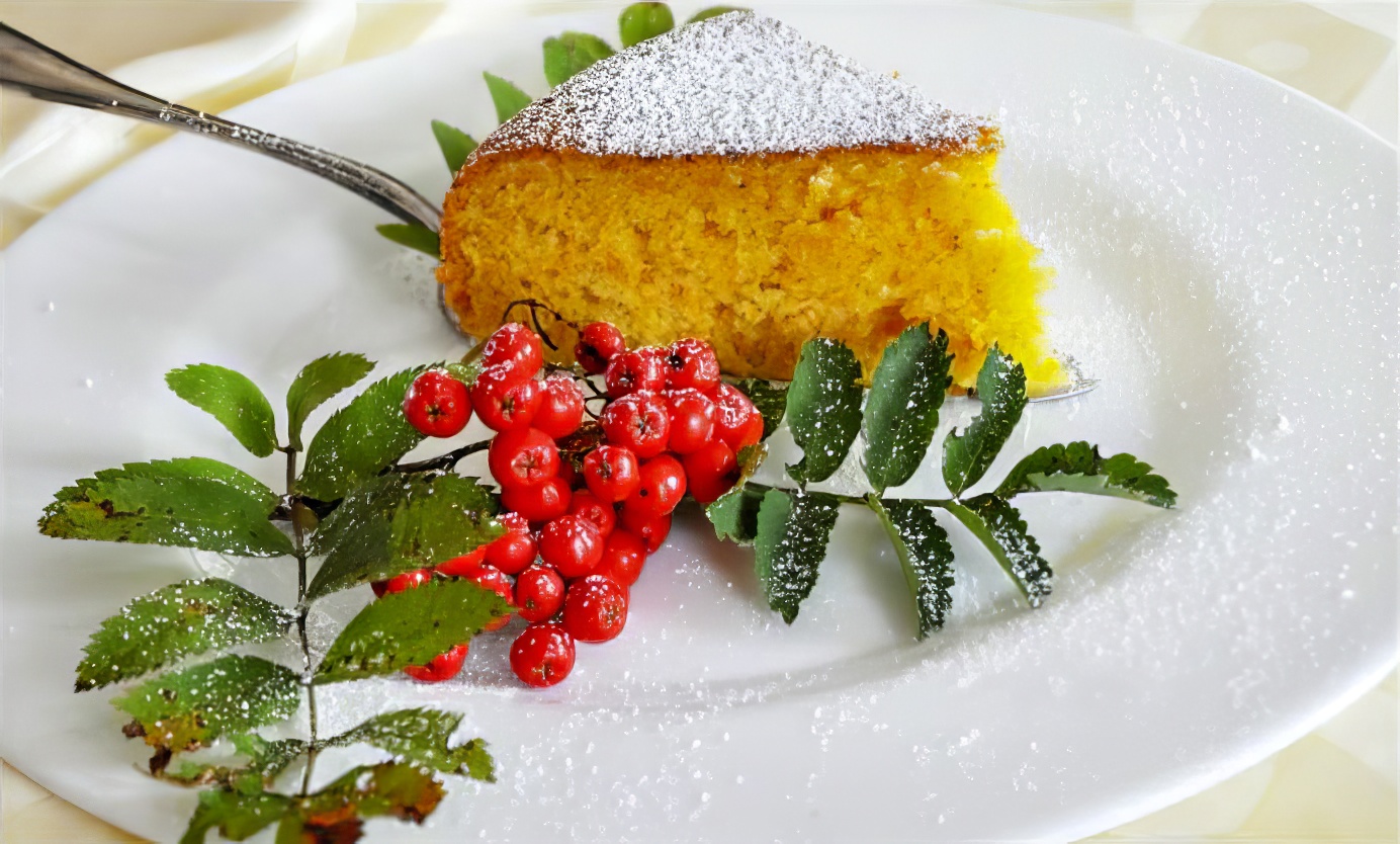 Морковный кекс