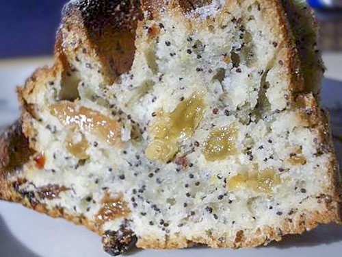 Постный кекс