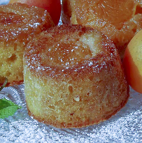 Маффины-перевертыши с абрикосами