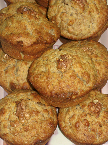 Ореховые кексы с кленовым сиропом