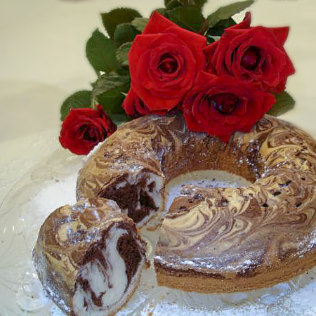 Мраморный кекс