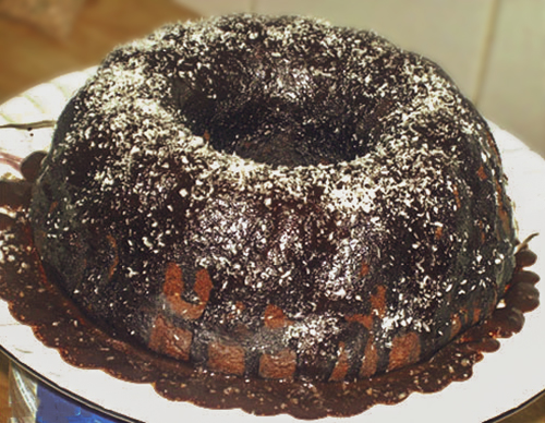 Oчень шоколадный кекс