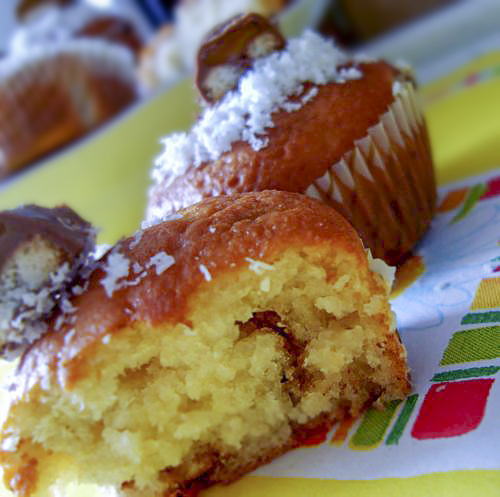 Mаффины из шоколадных батончиков Twix