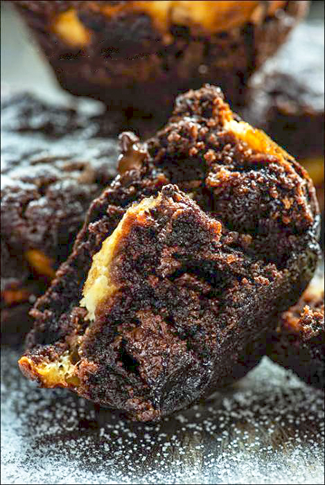 Шоколадные маффины с крим-чизом