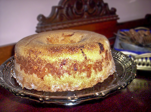 Яблочно-апельсиновый кекс