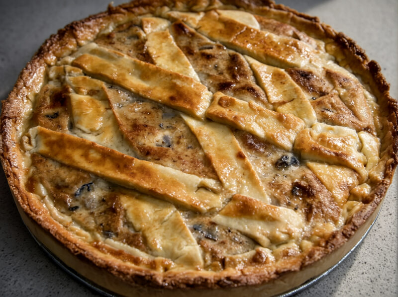 Римский пирог с рикоттой (Crostata di ricotta)