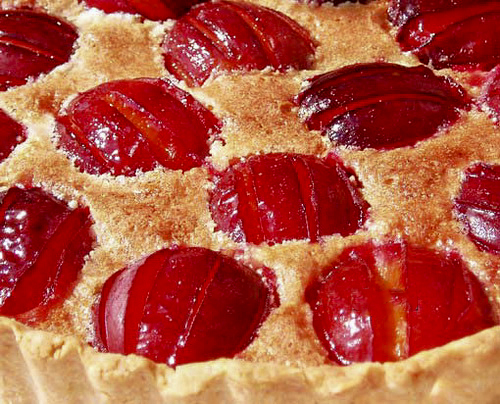 Лимонно-сливовый пай