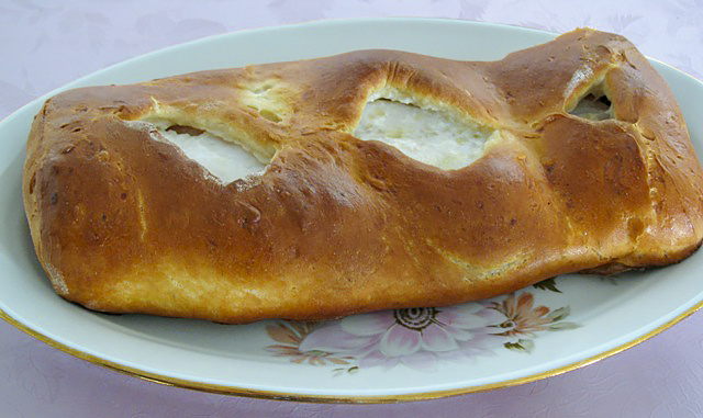 Кулебяка с рыбой