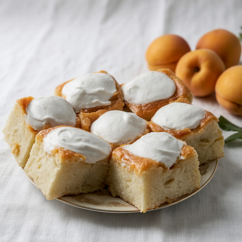 Абрикосовый (сливовый) пирог