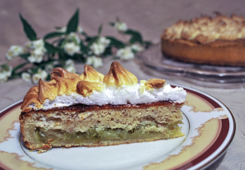 Пирог с ревенем