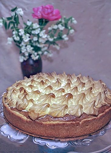 Пирог с ревенем