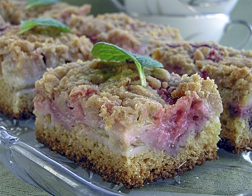 Пирог с ревенем