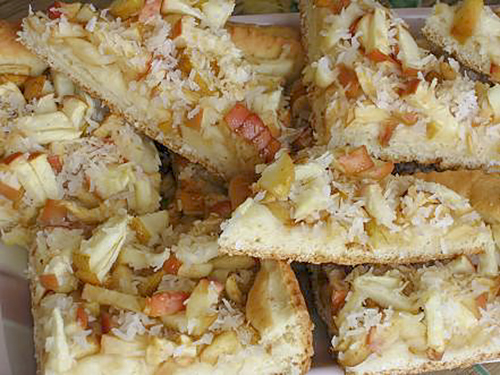 Песочный пирог с разными начинками