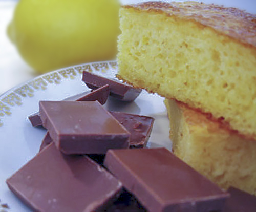 Быстрый лимонный кекс