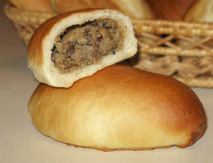 Пирожки с грибами и картошкой