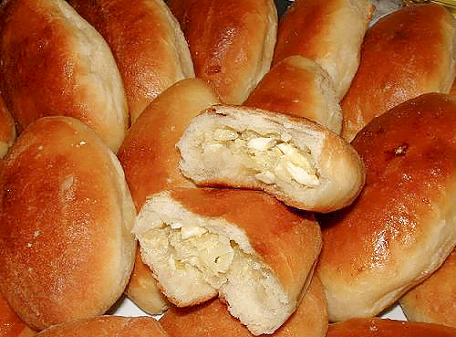 Пирожки из “всплывающего” теста