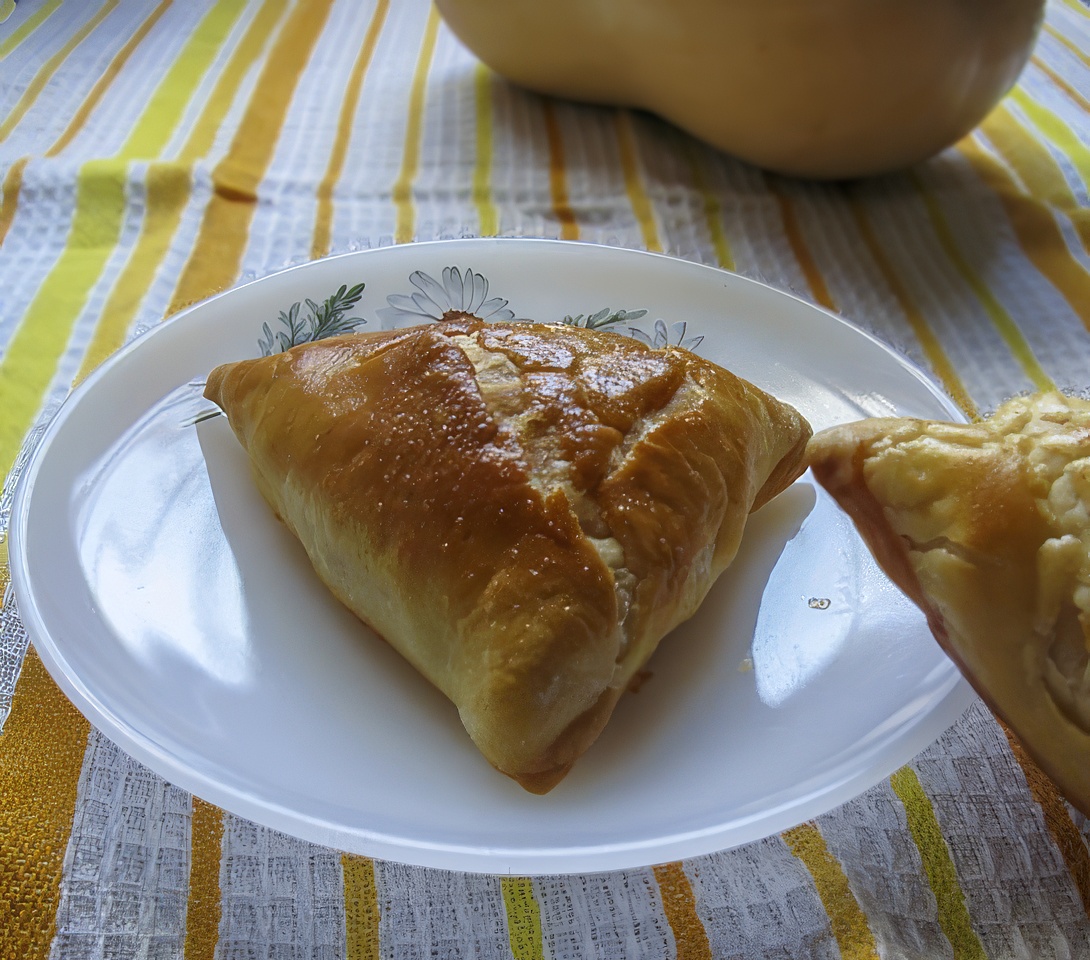 Самса с тыквой