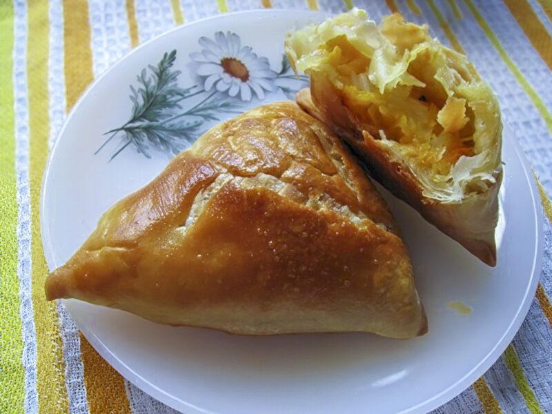 Самса с тыквой