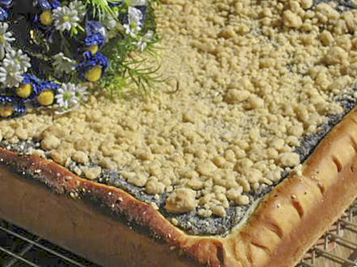 Силезский маковый пирог