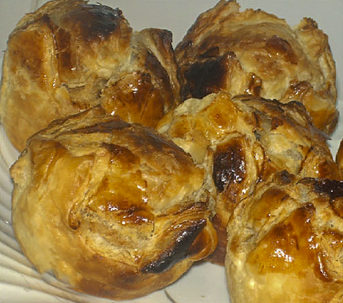 Слоеные сундучки с жюльеном